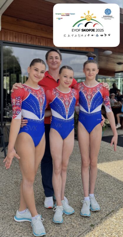 Katarína Krekáňová & gymnastická reprezentácia